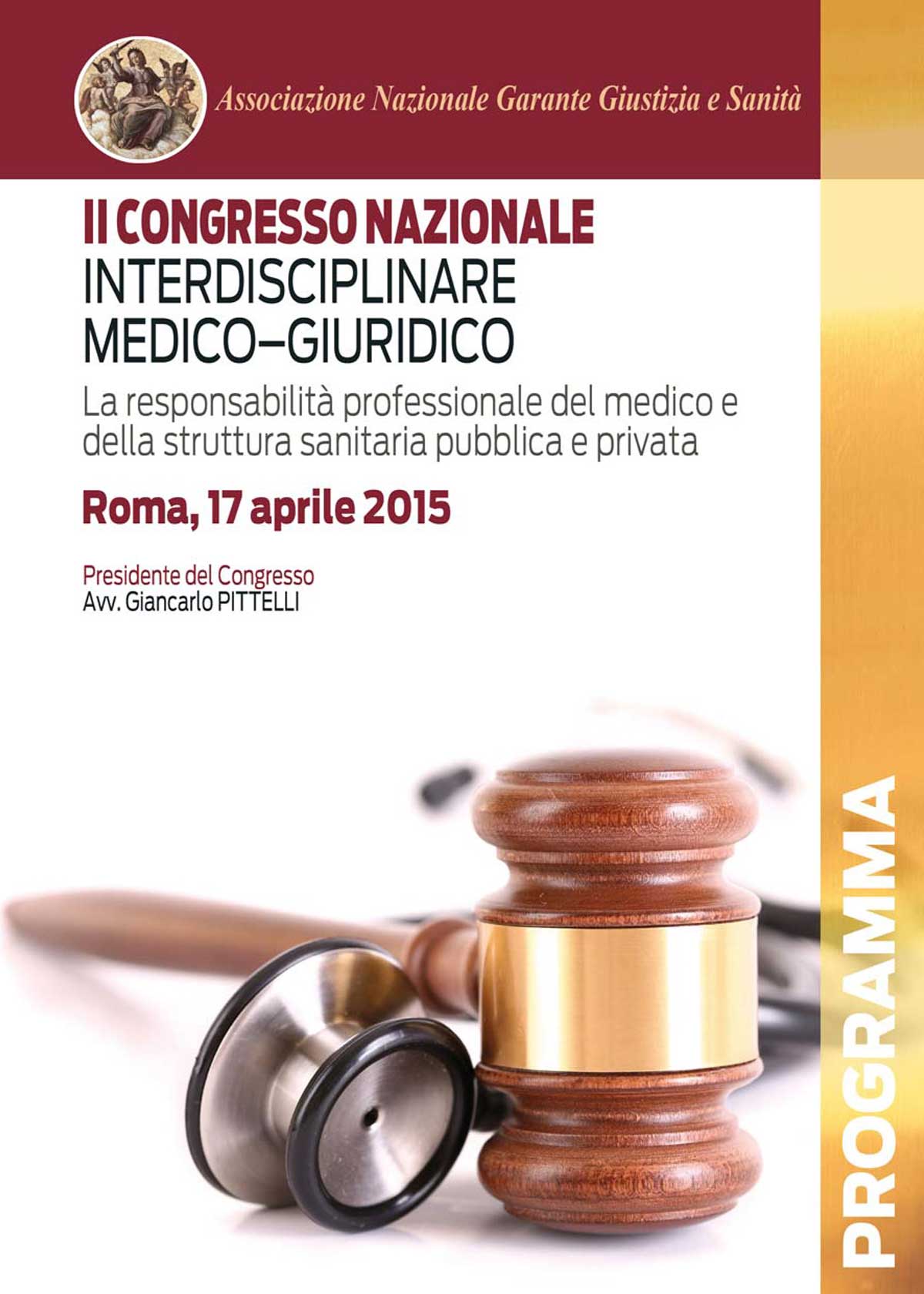 II Congresso nazionale Interdisciplinare Medico Giuridico