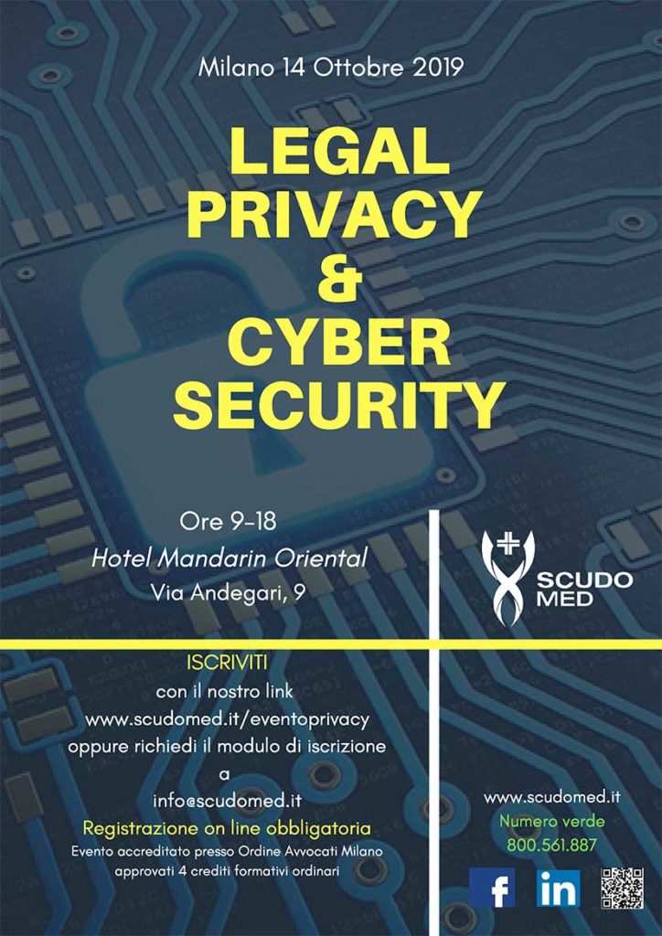 Evento Legal Privacy & Cyber Security