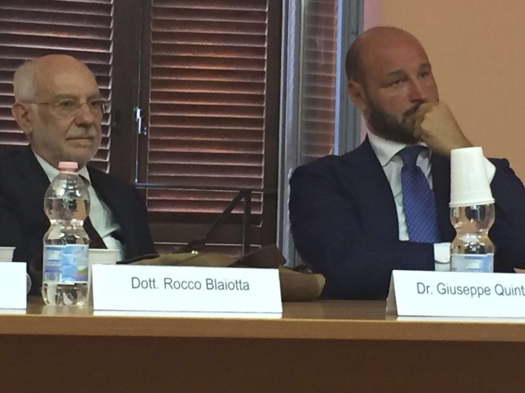 Confronto Blaiotta, Parla, 14/6/2017