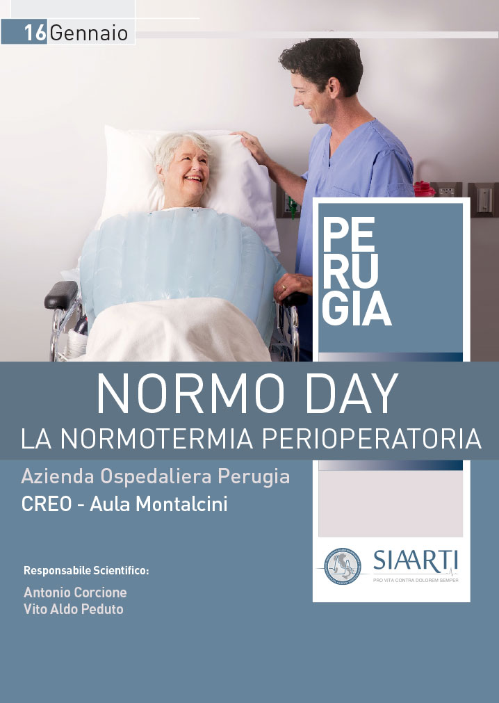 Evento NORMO DAY, LA NORMOTERMIA PERIOPERATORIA, Perugia 2018